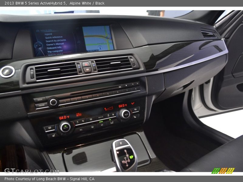 Alpine White / Black 2013 BMW 5 Series ActiveHybrid 5