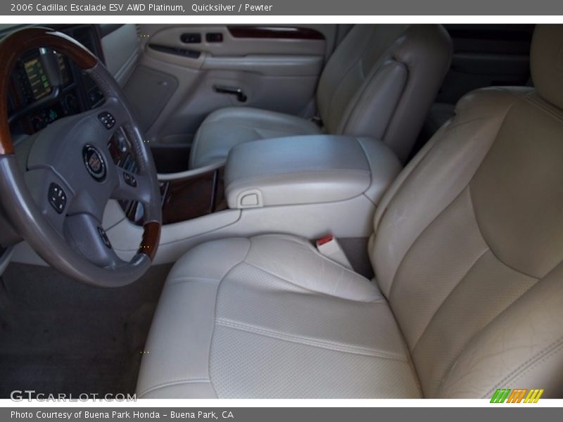 Quicksilver / Pewter 2006 Cadillac Escalade ESV AWD Platinum