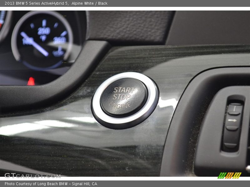 Alpine White / Black 2013 BMW 5 Series ActiveHybrid 5