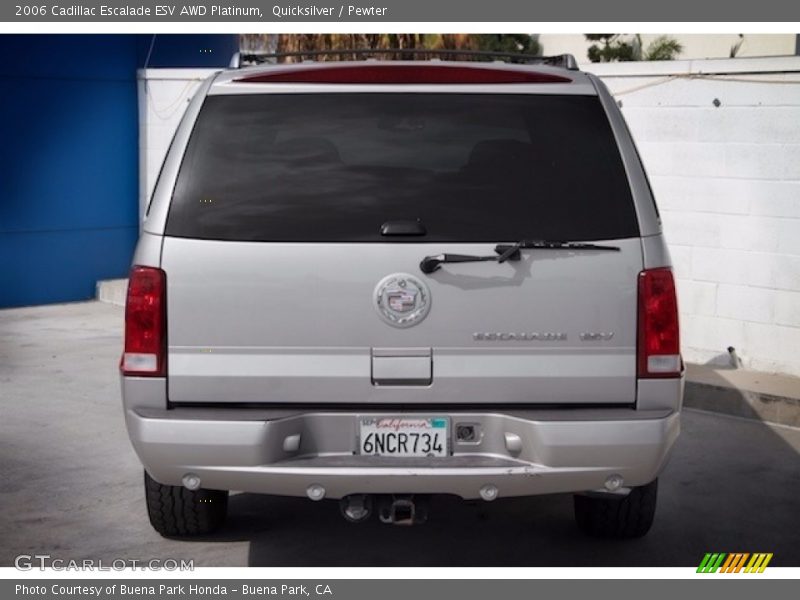 Quicksilver / Pewter 2006 Cadillac Escalade ESV AWD Platinum