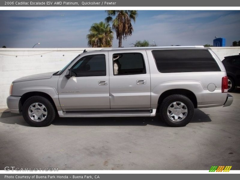 Quicksilver / Pewter 2006 Cadillac Escalade ESV AWD Platinum