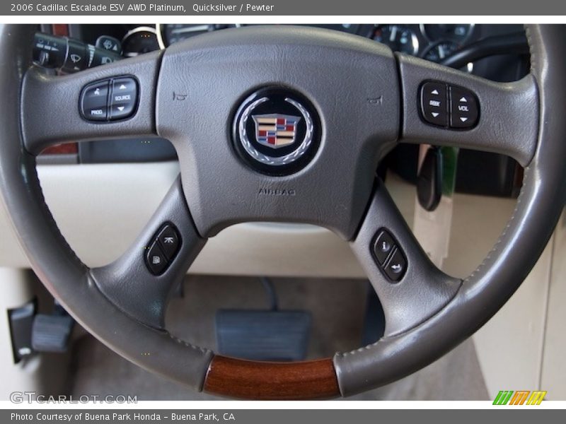 Quicksilver / Pewter 2006 Cadillac Escalade ESV AWD Platinum