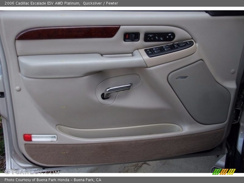 Quicksilver / Pewter 2006 Cadillac Escalade ESV AWD Platinum