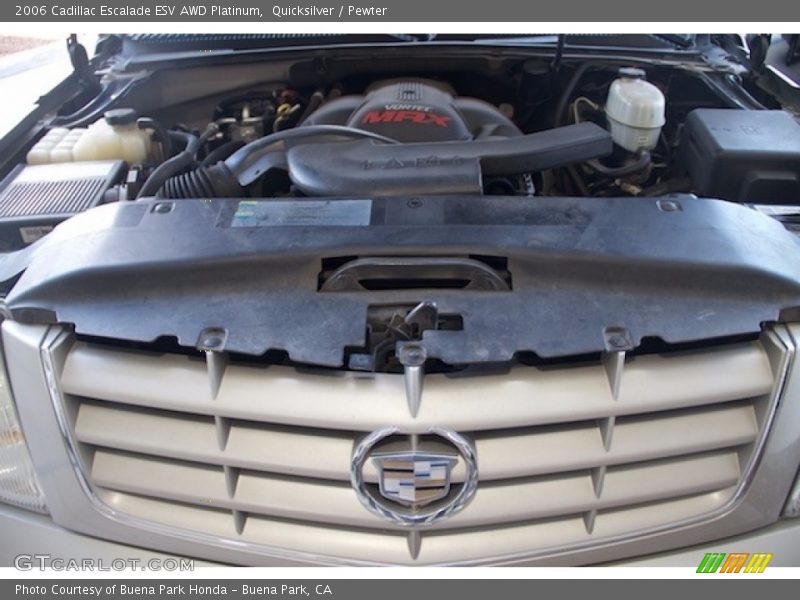 Quicksilver / Pewter 2006 Cadillac Escalade ESV AWD Platinum