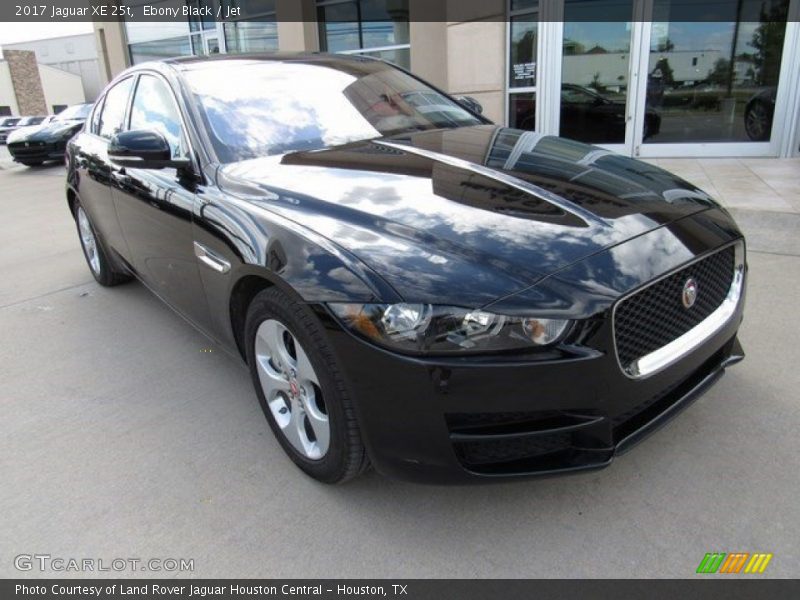 Ebony Black / Jet 2017 Jaguar XE 25t