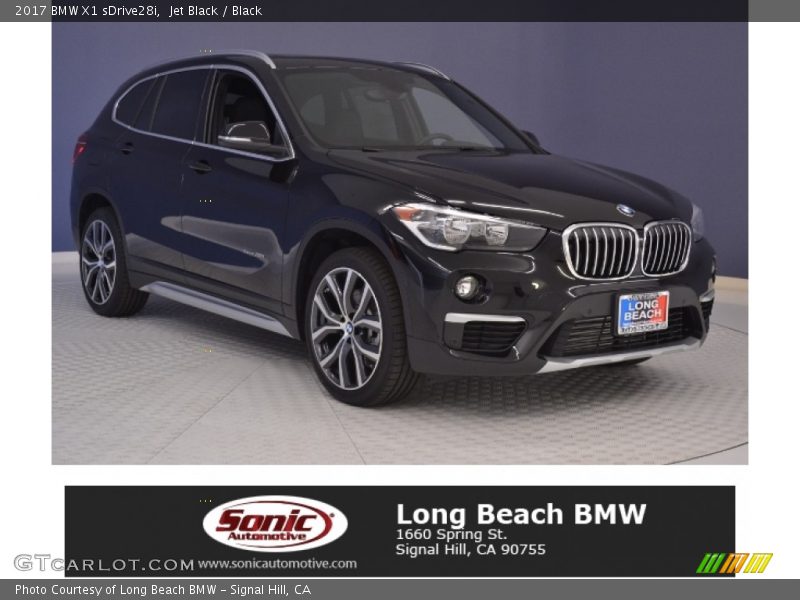 Jet Black / Black 2017 BMW X1 sDrive28i