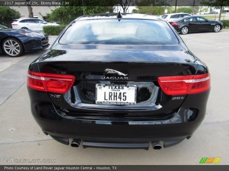 Ebony Black / Jet 2017 Jaguar XE 25t