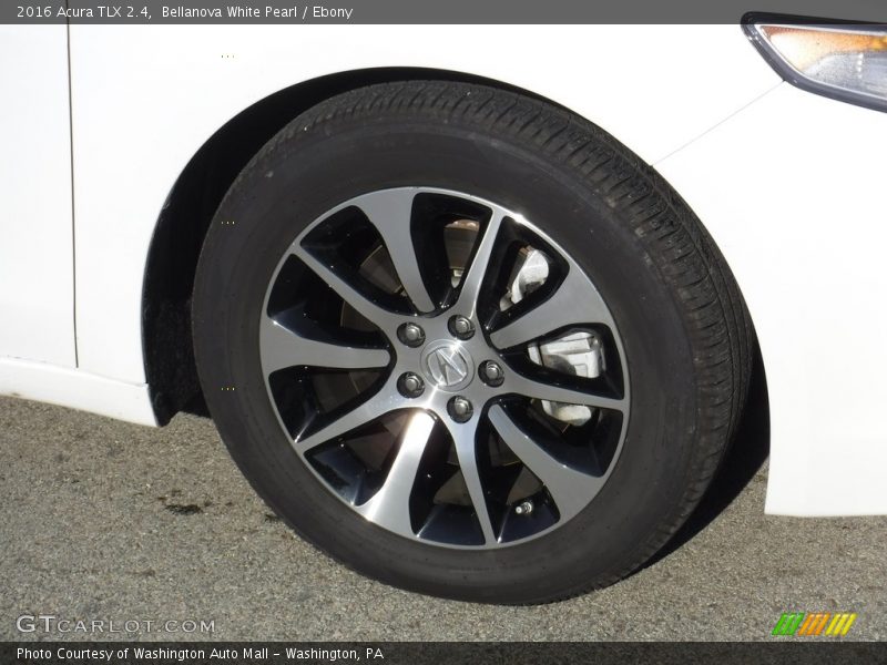 Bellanova White Pearl / Ebony 2016 Acura TLX 2.4