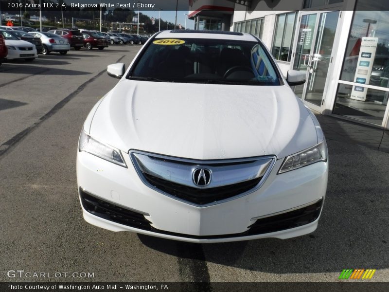 Bellanova White Pearl / Ebony 2016 Acura TLX 2.4