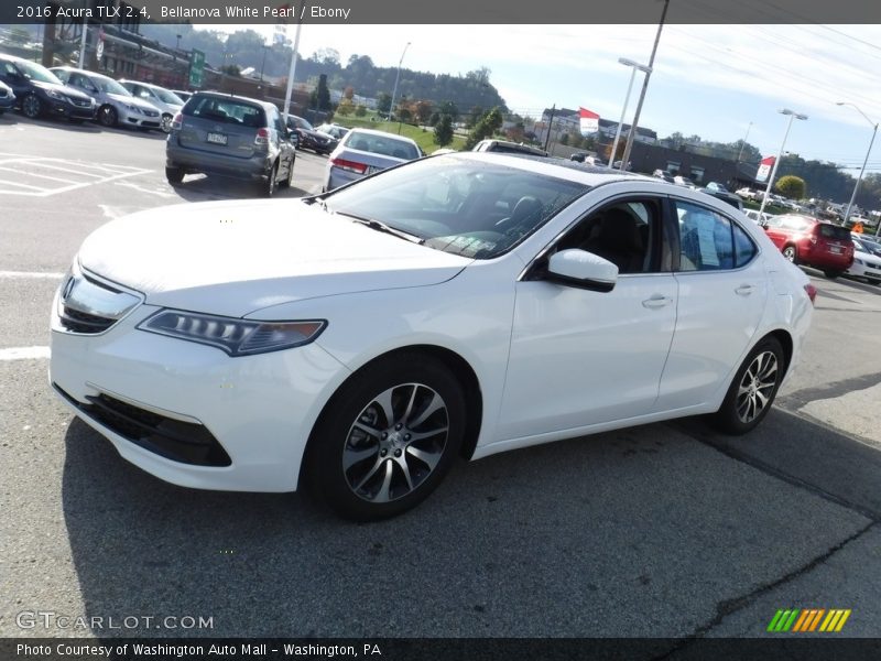 Bellanova White Pearl / Ebony 2016 Acura TLX 2.4