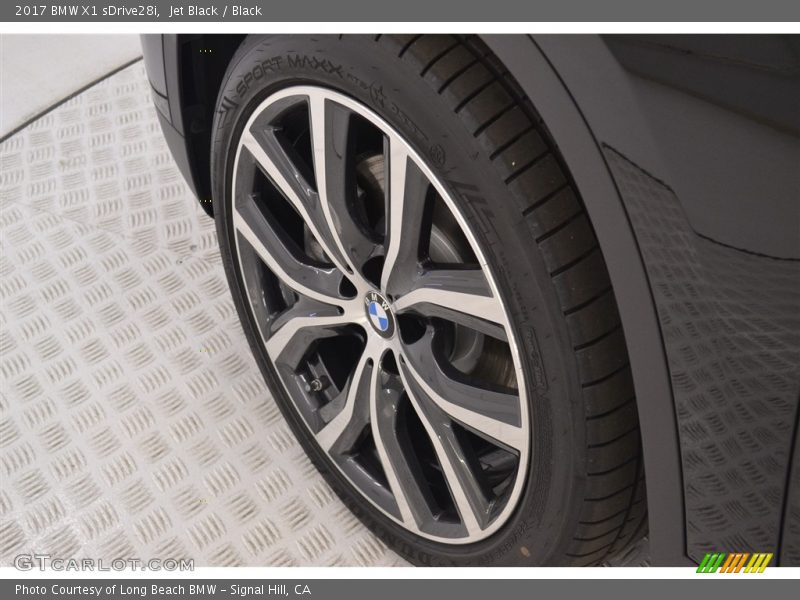 Jet Black / Black 2017 BMW X1 sDrive28i