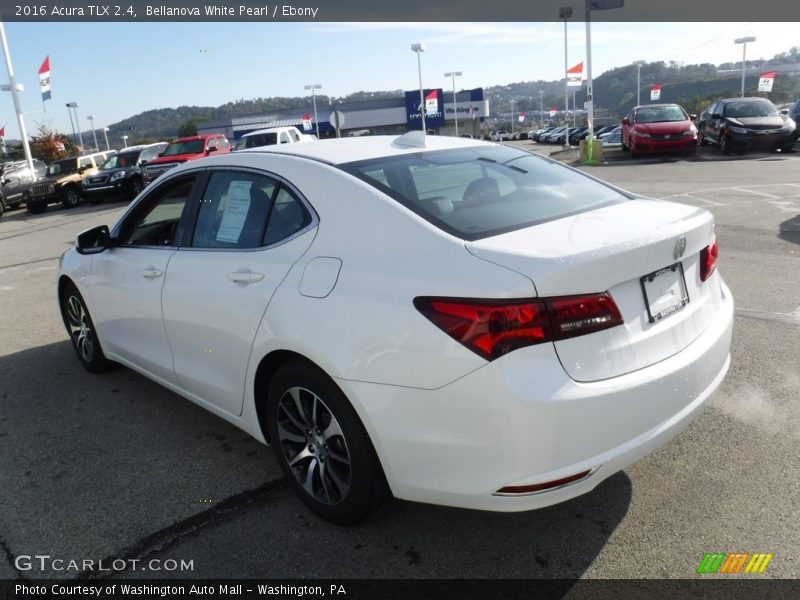 Bellanova White Pearl / Ebony 2016 Acura TLX 2.4