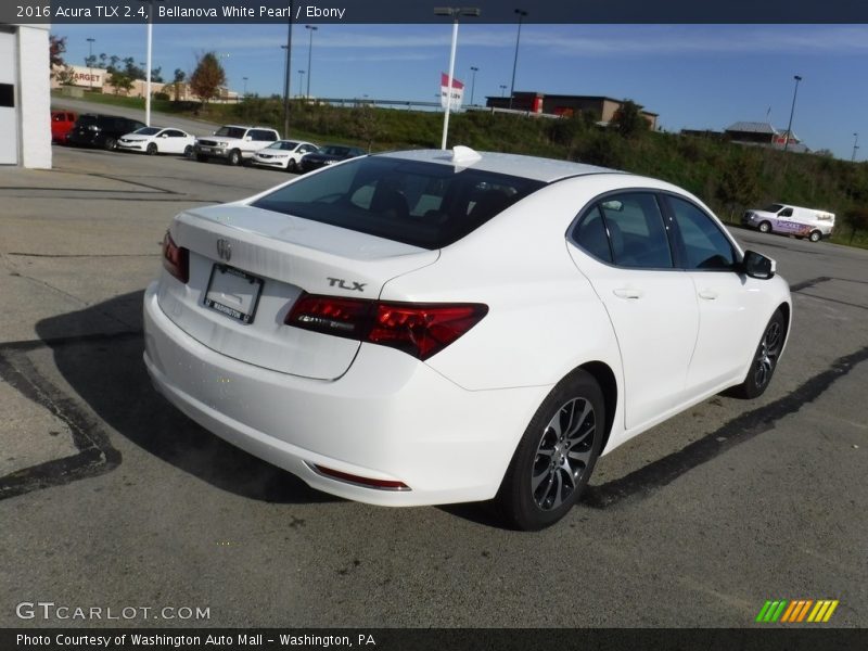 Bellanova White Pearl / Ebony 2016 Acura TLX 2.4