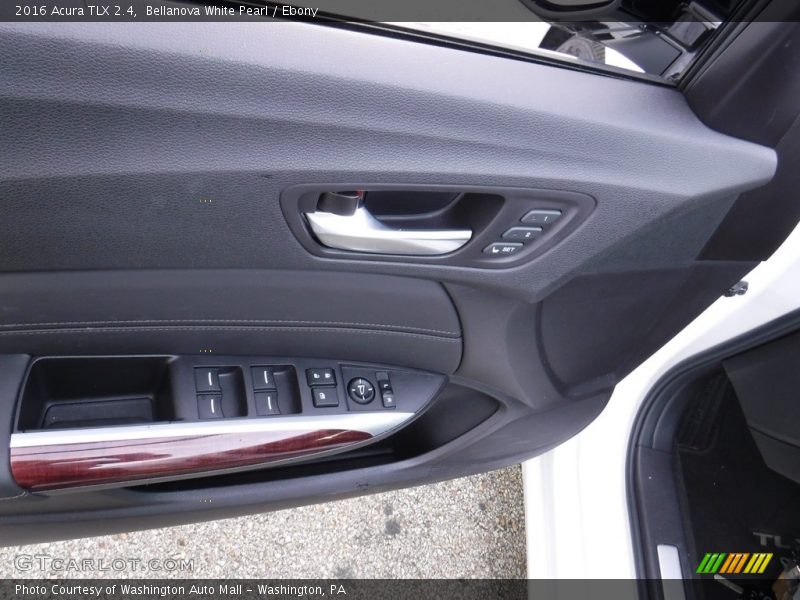 Bellanova White Pearl / Ebony 2016 Acura TLX 2.4