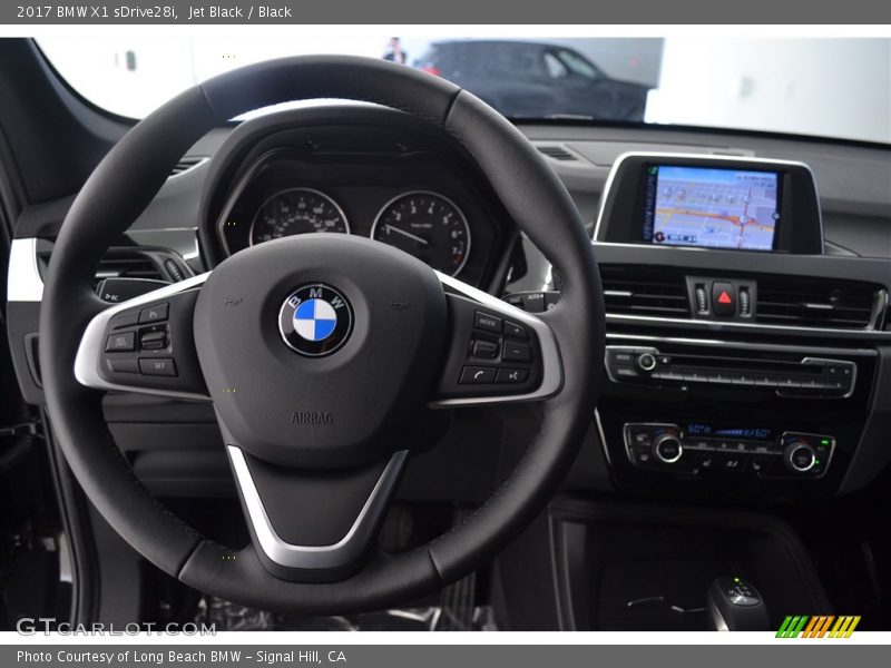 Jet Black / Black 2017 BMW X1 sDrive28i