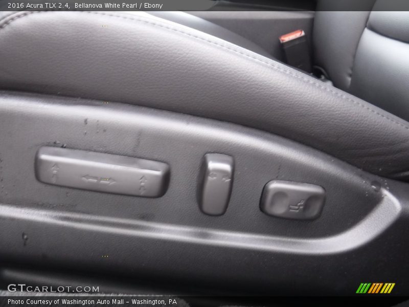 Bellanova White Pearl / Ebony 2016 Acura TLX 2.4