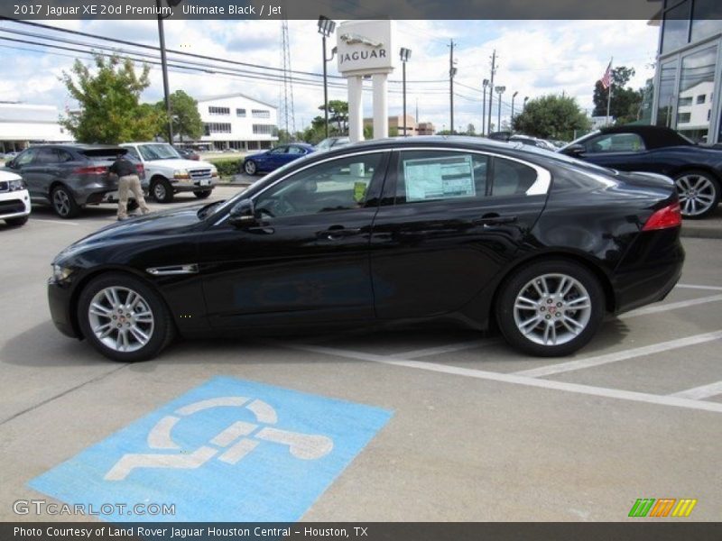 Ultimate Black / Jet 2017 Jaguar XE 20d Premium
