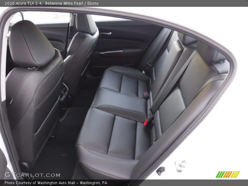 Bellanova White Pearl / Ebony 2016 Acura TLX 2.4
