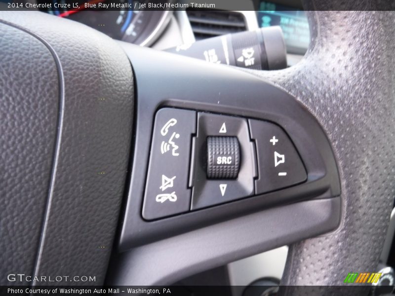 Blue Ray Metallic / Jet Black/Medium Titanium 2014 Chevrolet Cruze LS