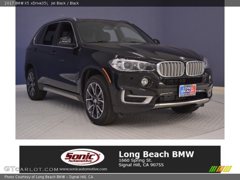 Jet Black / Black 2017 BMW X5 xDrive35i