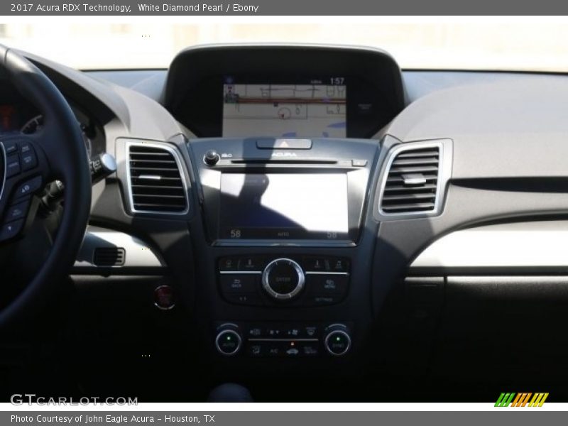 White Diamond Pearl / Ebony 2017 Acura RDX Technology