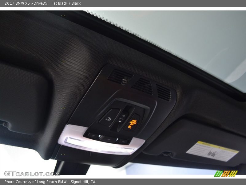 Jet Black / Black 2017 BMW X5 xDrive35i
