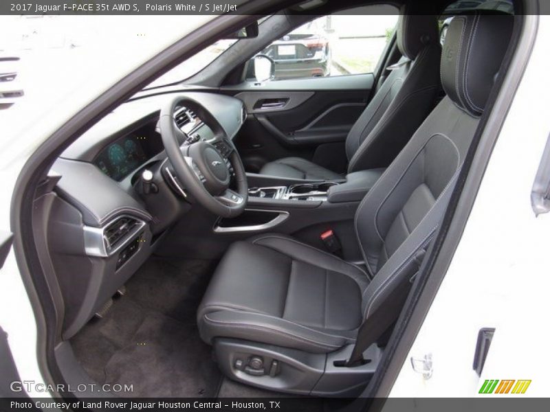  2017 F-PACE 35t AWD S S Jet/Jet Interior