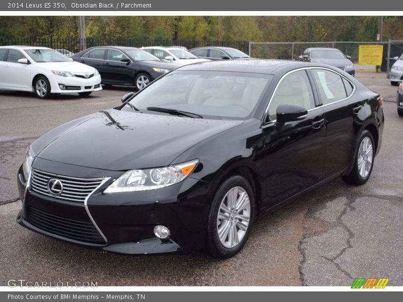 Obsidian Black / Parchment 2014 Lexus ES 350