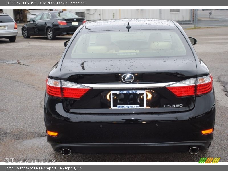 Obsidian Black / Parchment 2014 Lexus ES 350