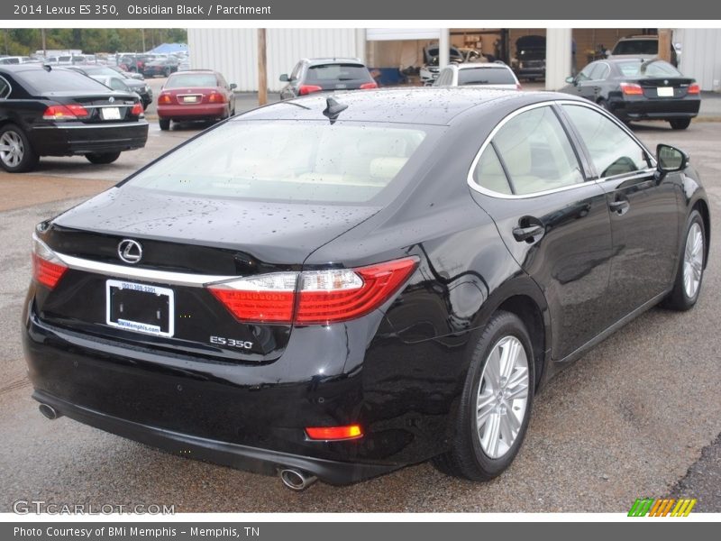 Obsidian Black / Parchment 2014 Lexus ES 350