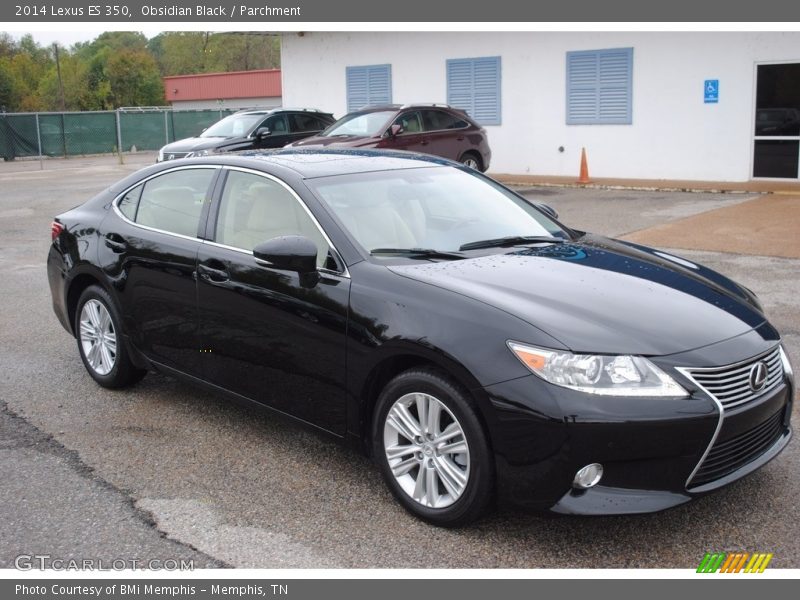 Obsidian Black / Parchment 2014 Lexus ES 350
