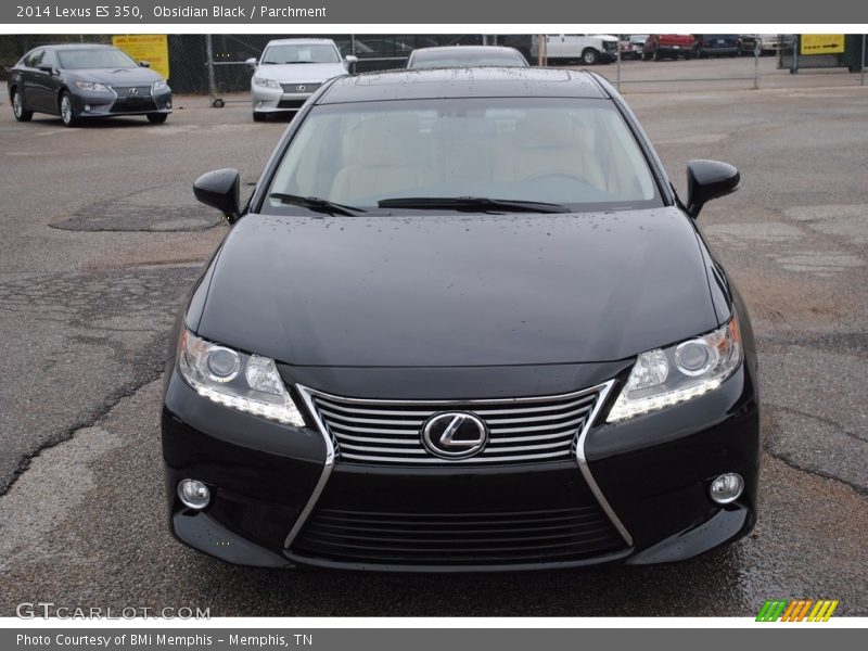 Obsidian Black / Parchment 2014 Lexus ES 350