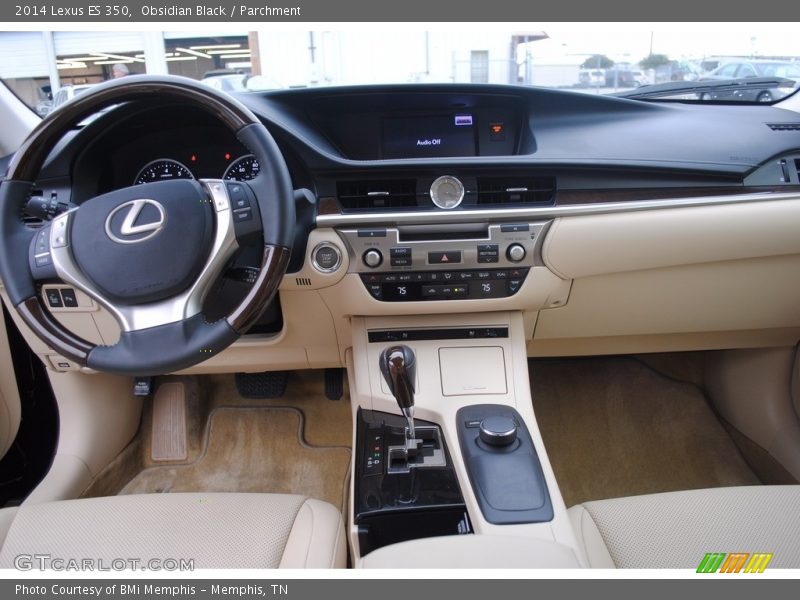 Obsidian Black / Parchment 2014 Lexus ES 350