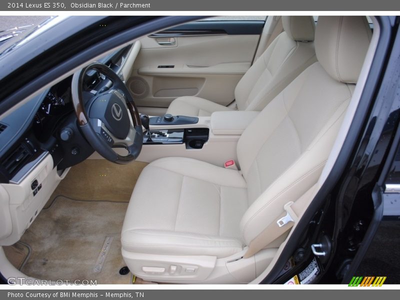 Obsidian Black / Parchment 2014 Lexus ES 350