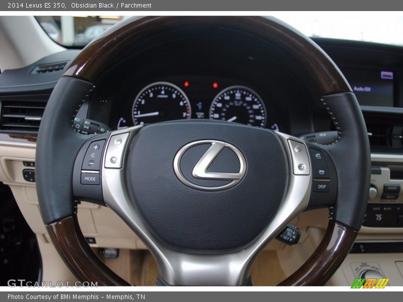 Obsidian Black / Parchment 2014 Lexus ES 350