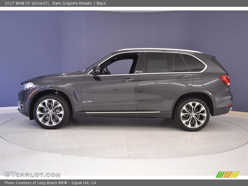 Dark Graphite Metallic / Black 2017 BMW X5 sDrive35i