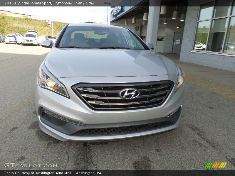 Symphony Silver / Gray 2016 Hyundai Sonata Sport