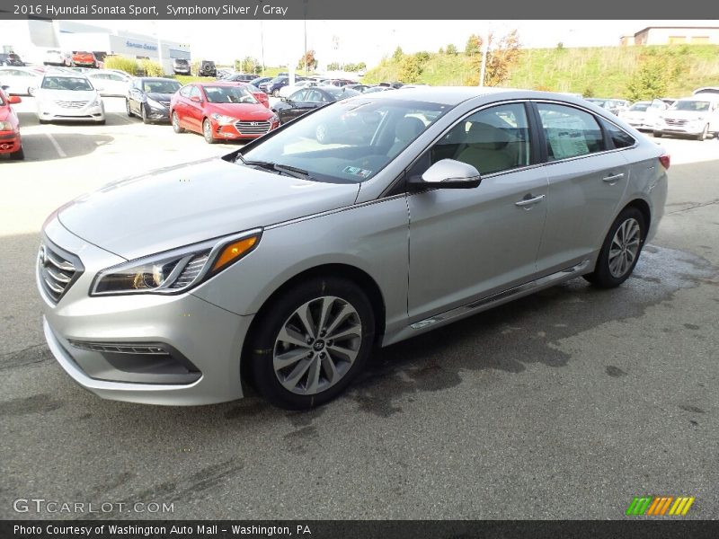 Symphony Silver / Gray 2016 Hyundai Sonata Sport