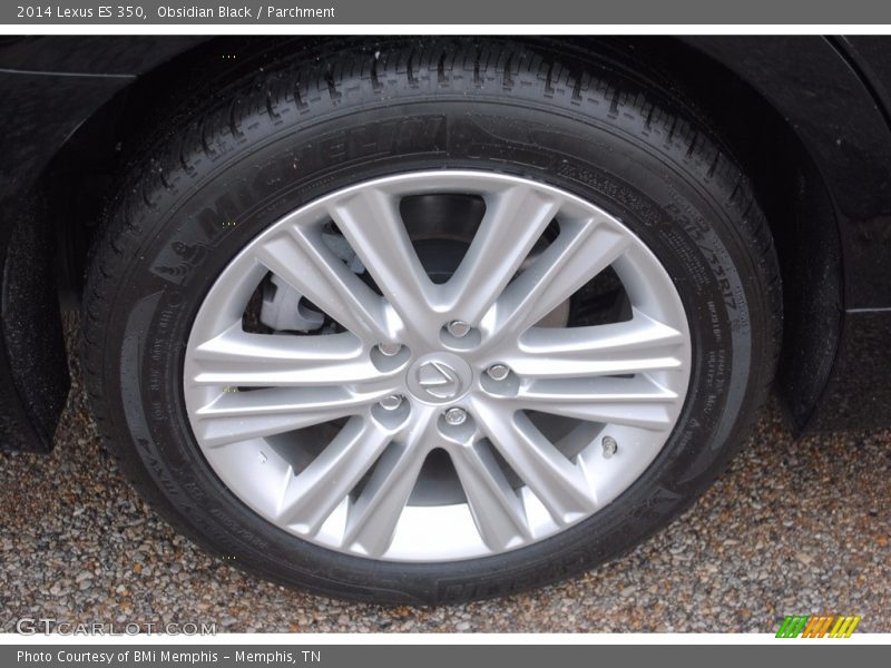 Obsidian Black / Parchment 2014 Lexus ES 350