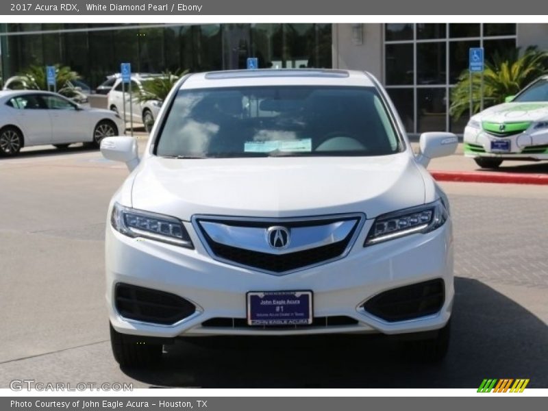 White Diamond Pearl / Ebony 2017 Acura RDX
