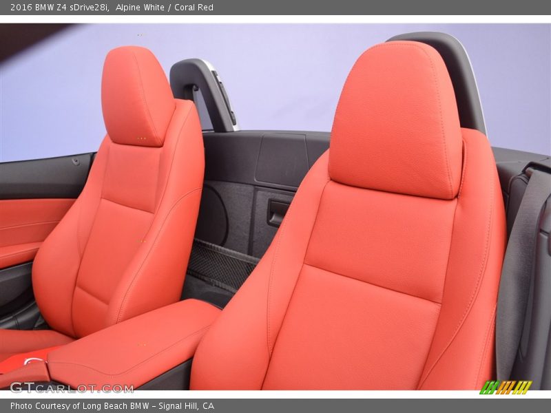 Front Seat of 2016 Z4 sDrive28i