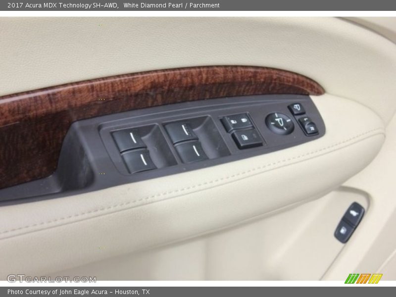 Controls of 2017 MDX Technology SH-AWD