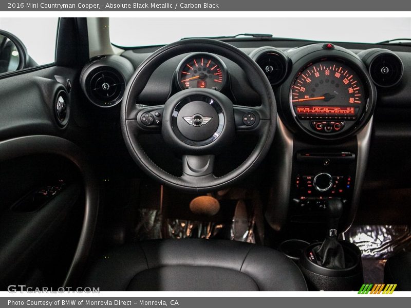 Absolute Black Metallic / Carbon Black 2016 Mini Countryman Cooper