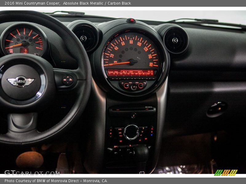 Absolute Black Metallic / Carbon Black 2016 Mini Countryman Cooper