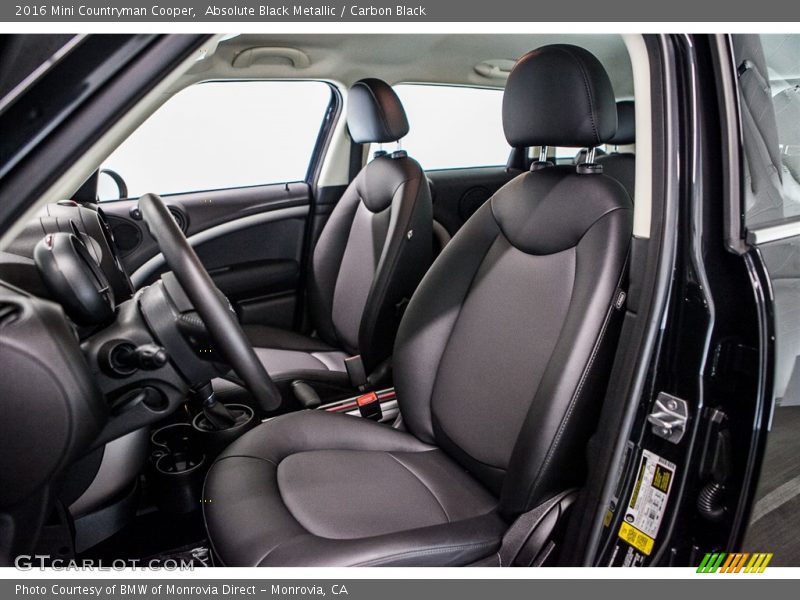 Absolute Black Metallic / Carbon Black 2016 Mini Countryman Cooper