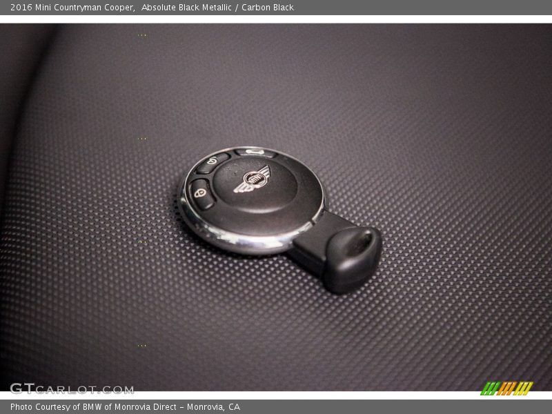 Absolute Black Metallic / Carbon Black 2016 Mini Countryman Cooper