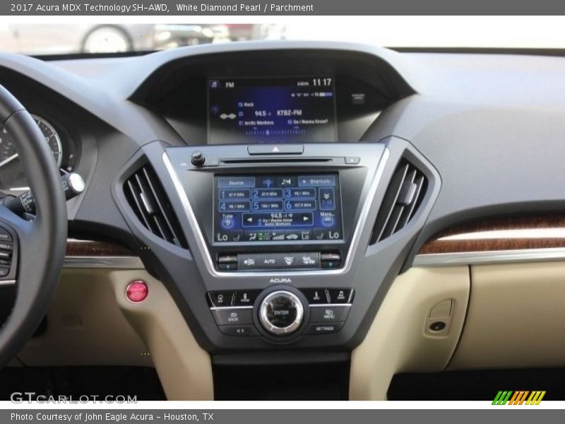 White Diamond Pearl / Parchment 2017 Acura MDX Technology SH-AWD