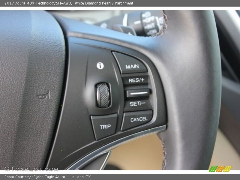 Controls of 2017 MDX Technology SH-AWD