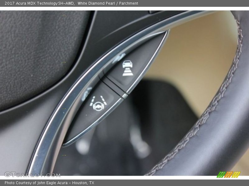 Controls of 2017 MDX Technology SH-AWD