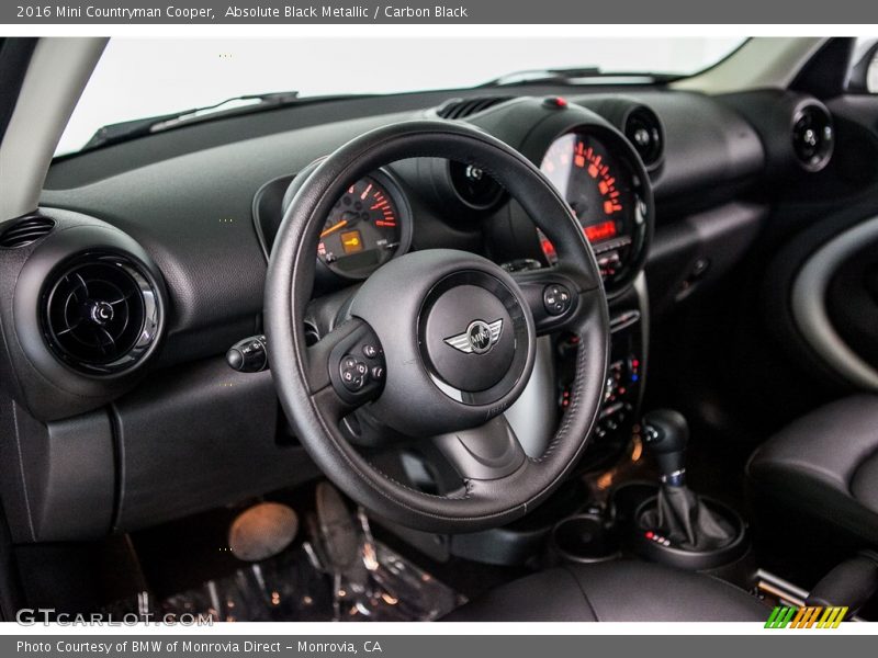 Absolute Black Metallic / Carbon Black 2016 Mini Countryman Cooper